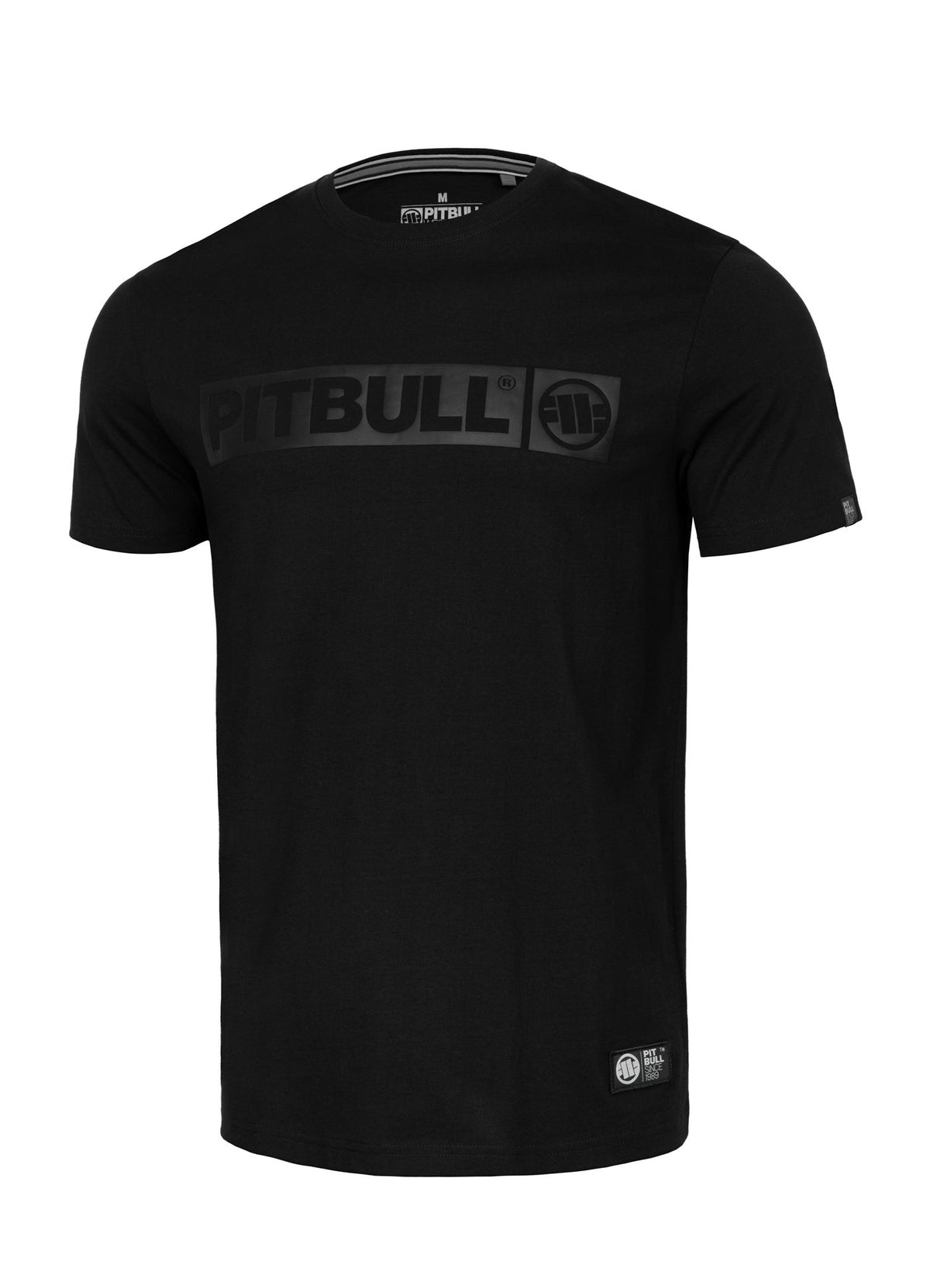 Men's T-Shirt All Black HILLTOP - Black