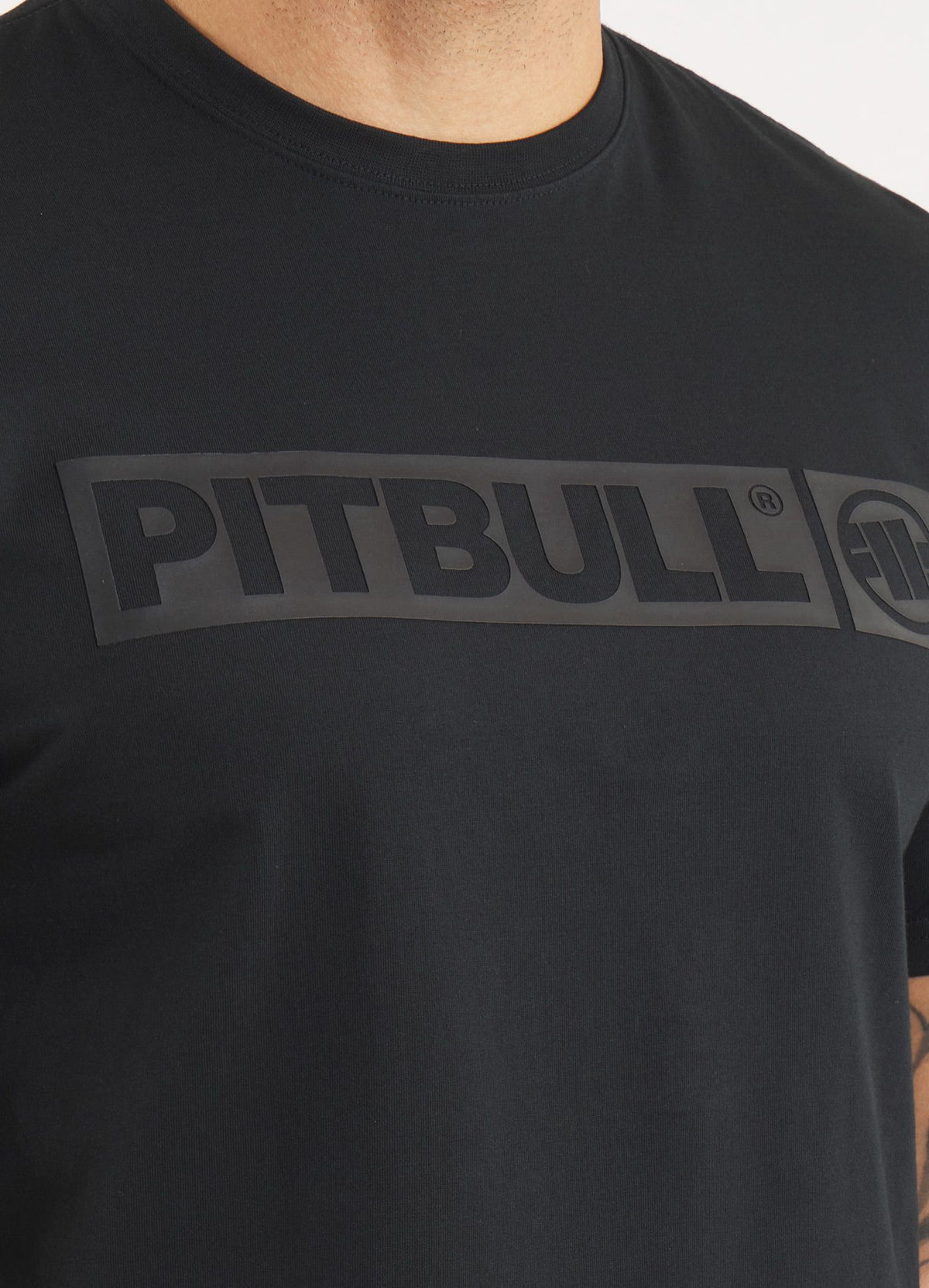 Men's T-Shirt All Black HILLTOP - Black