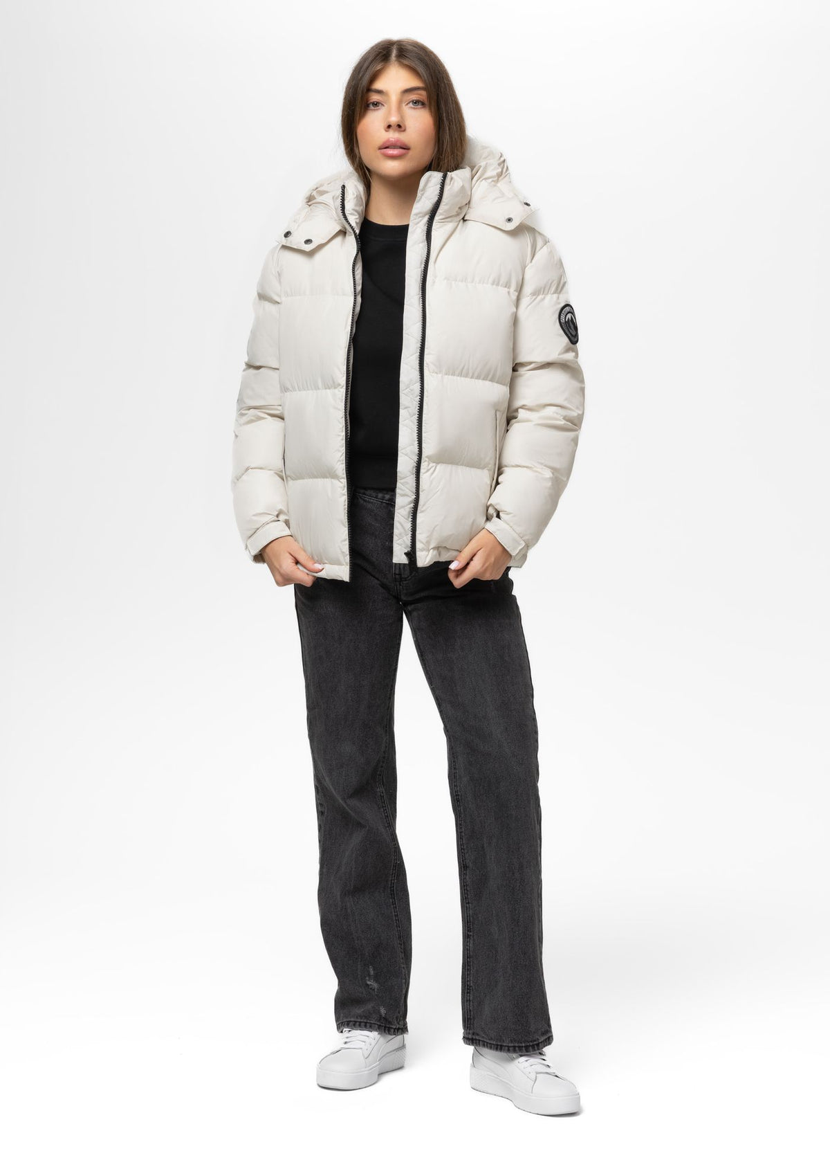 Women's winter hooded jacket Cleo