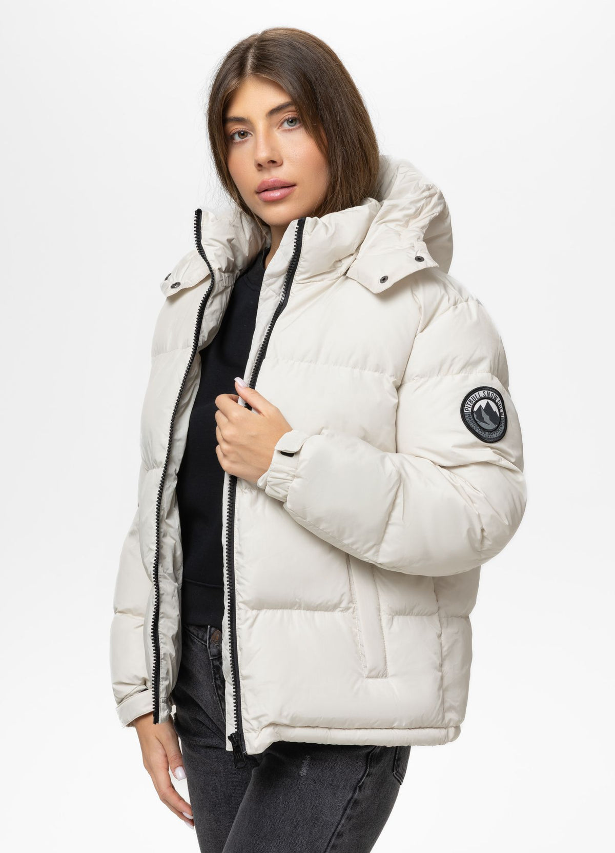 Women's winter hooded jacket Cleo