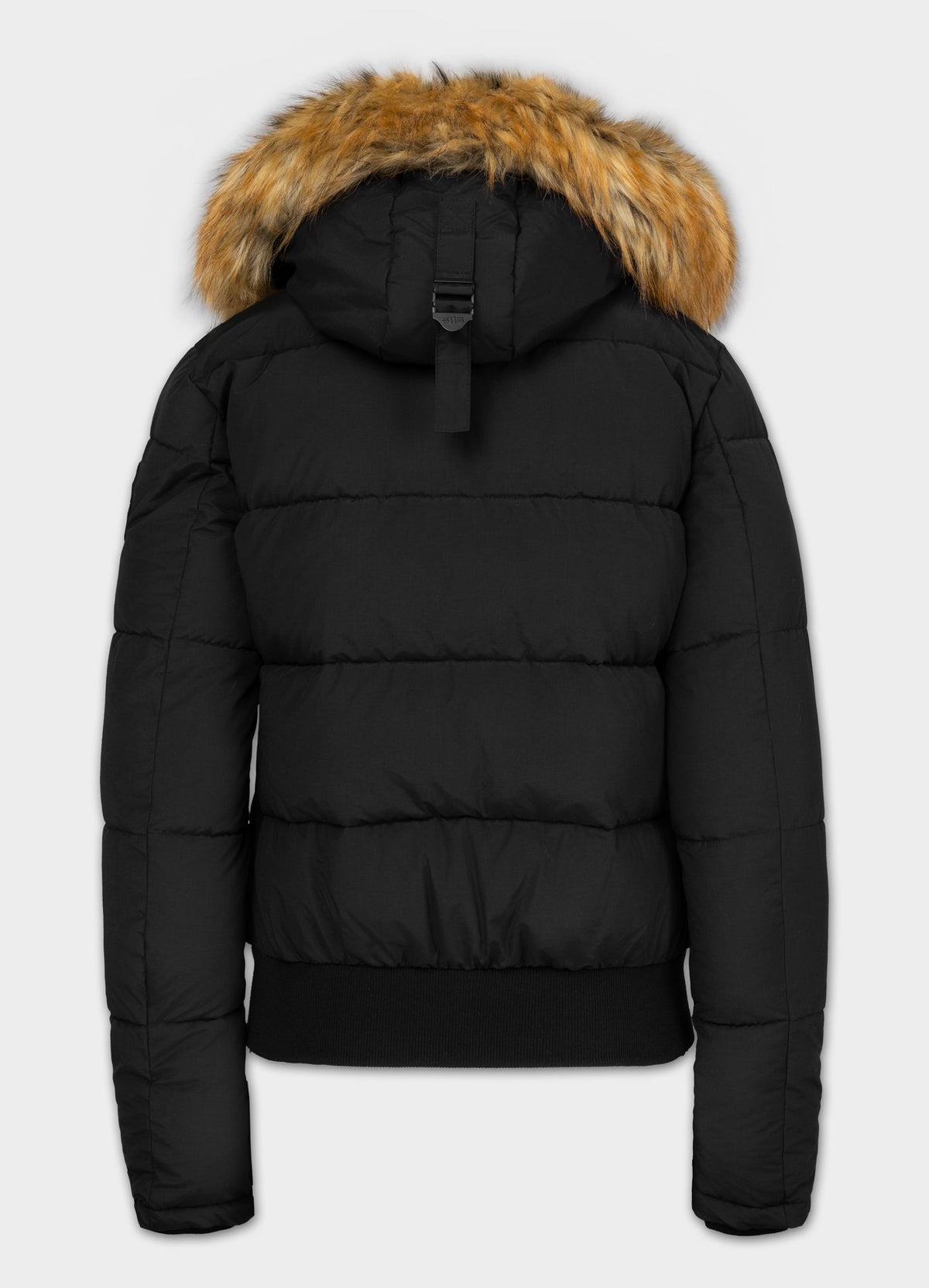 Quilted winter jacket with hood AZALEA