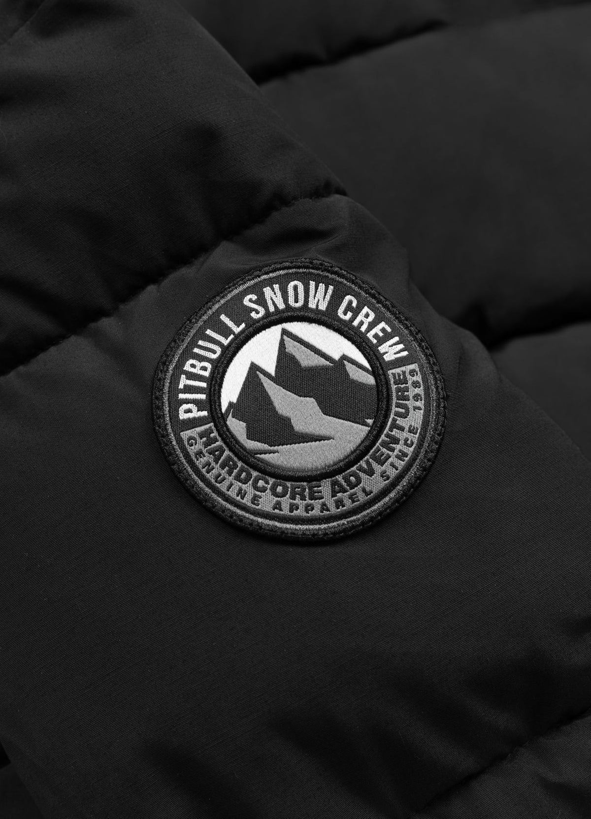 Quilted winter jacket with hood AZALEA