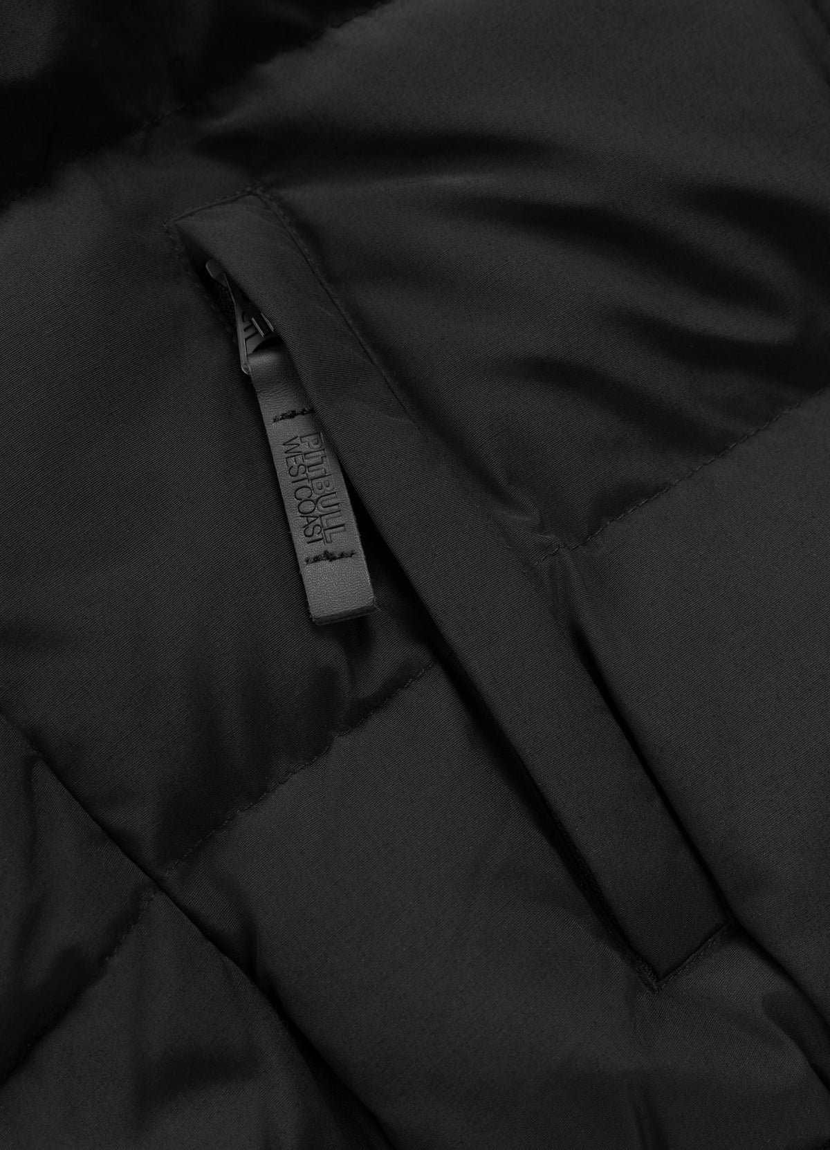 Quilted winter jacket with hood AZALEA